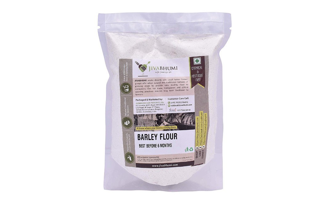 JivaBhumi Barley Flour    Pack  1 kilogram